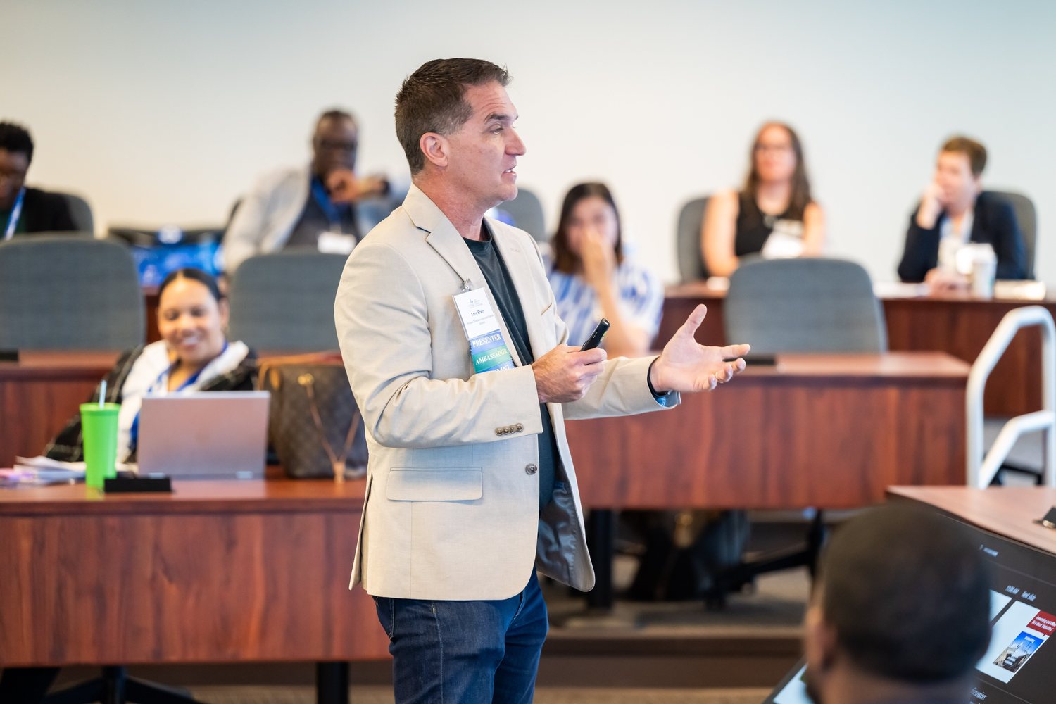 Tony Erwin at the Robinson Leadership Conference 2025 on Technology Leadership